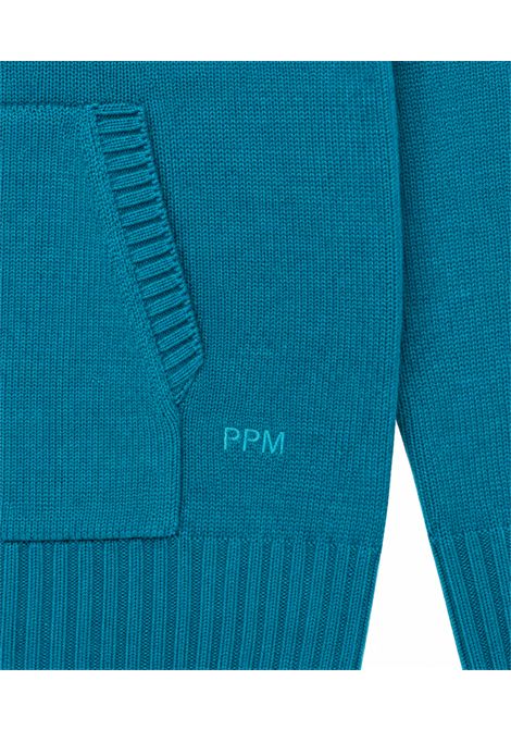 Pull con cappuccio PAOLO PECORA KIDS | PP4394TOPAZIO